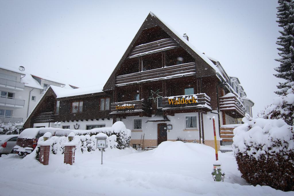 Gaestehaus Waldeck ティティゼー・ノイシュタット エクステリア 写真